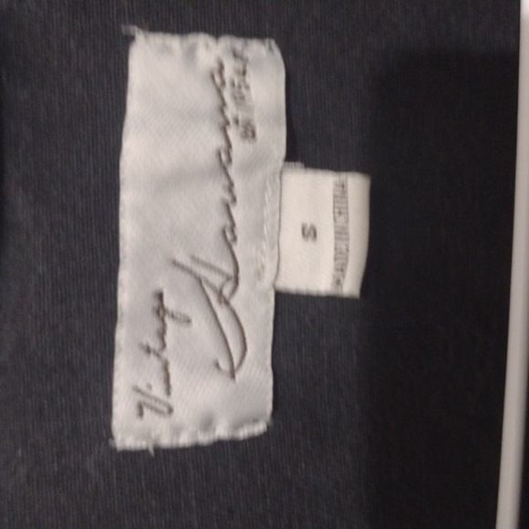 Vintage Havana Grey Denim Jacket With Camo Sleeves size small - Picture 3 of 8